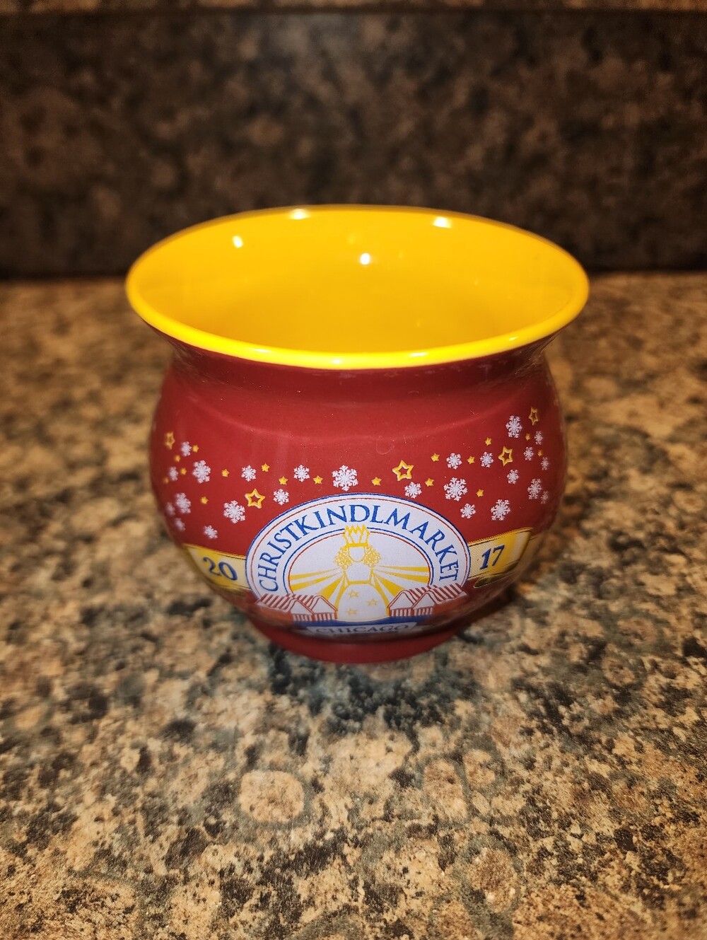 2017 Chicago Christkindlmarket Commemorative Boot Mug